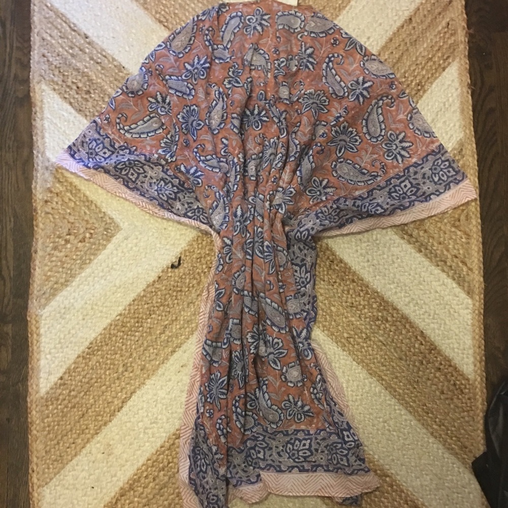 Holicow for India Hicks Stamped Caftan